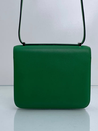 Hermes Constance 18 Green Calf PHW