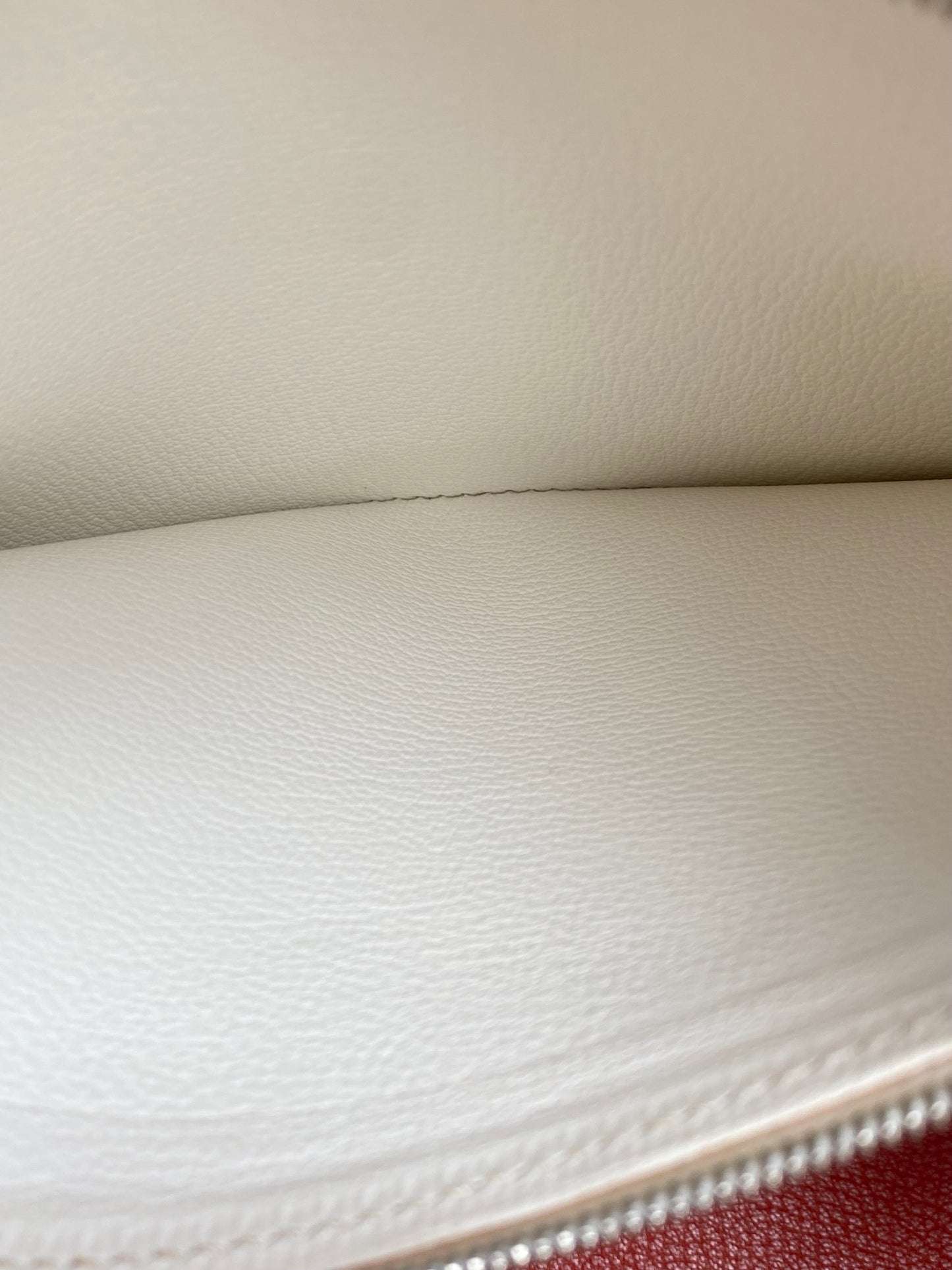 Hermes Birkin 35 Eclat Sanguine / White Clemence Clemence PHW #O
