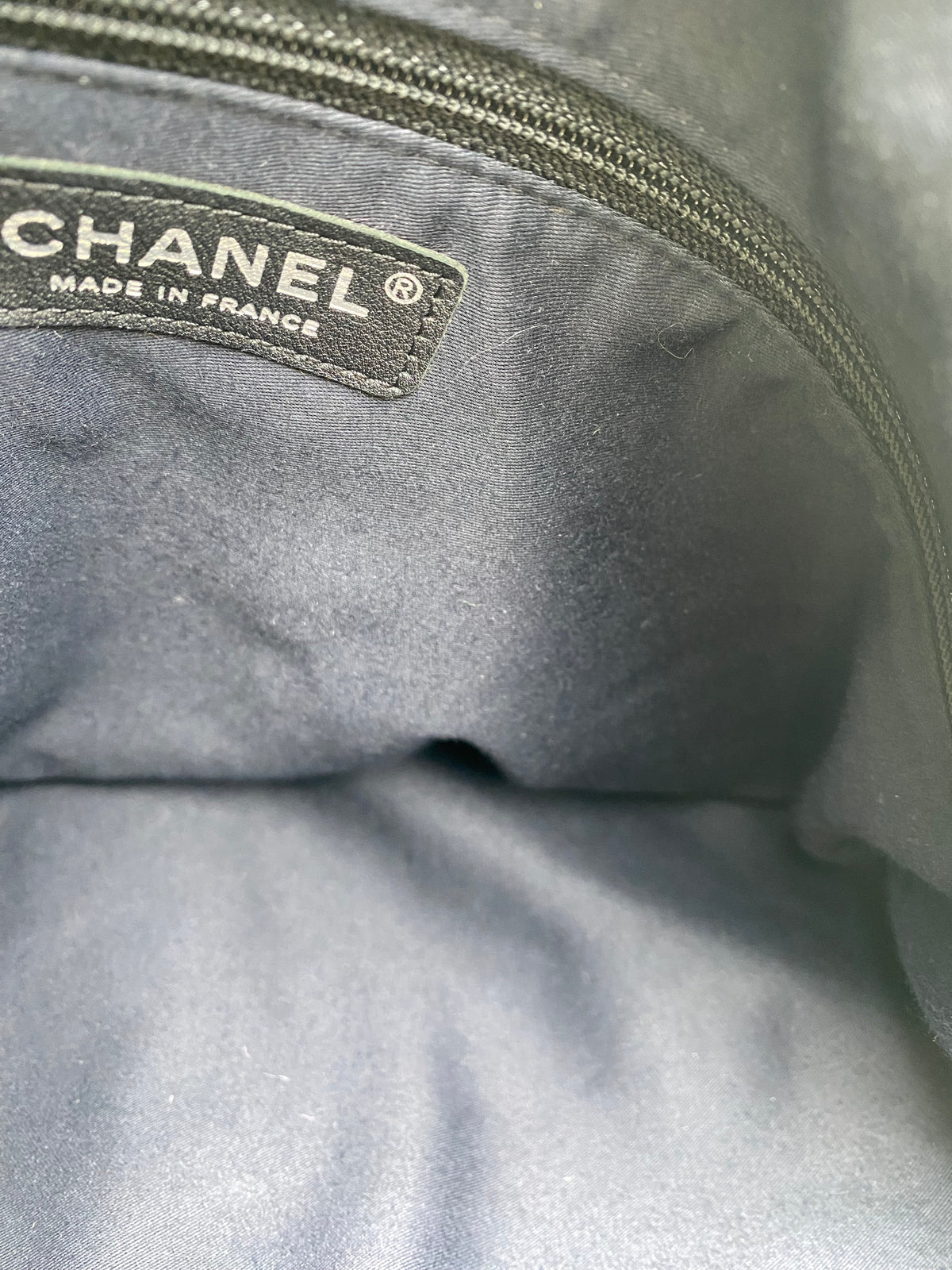 Chanel Black, Blue, & Red Tweed Girl Tote Bag RHW