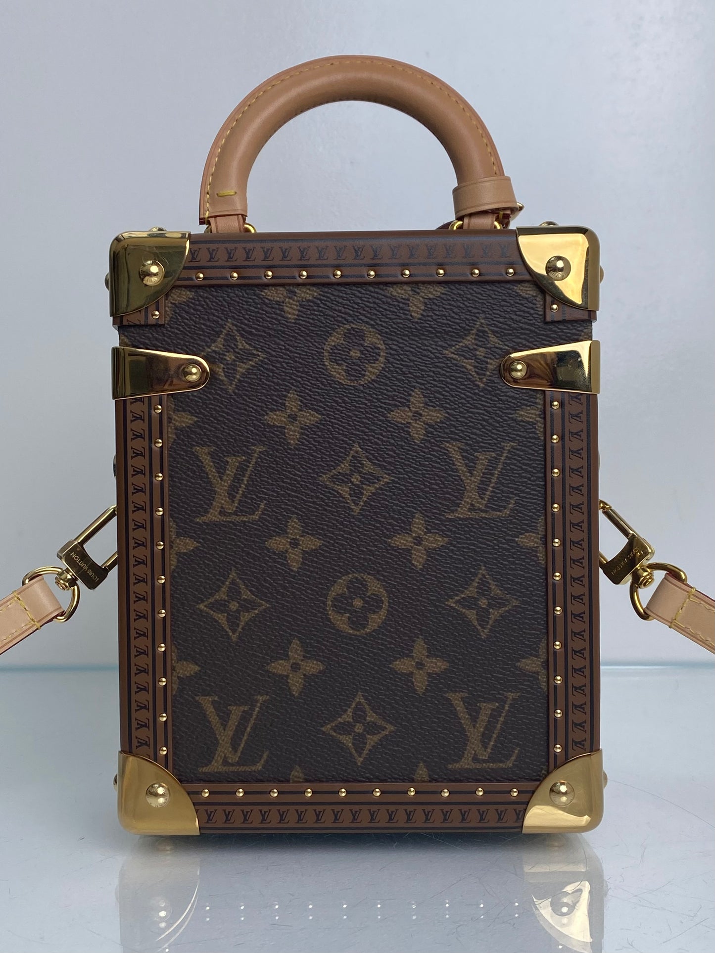 Louis Vuitton Monogram Canvas Camera Box Crossbody GHW