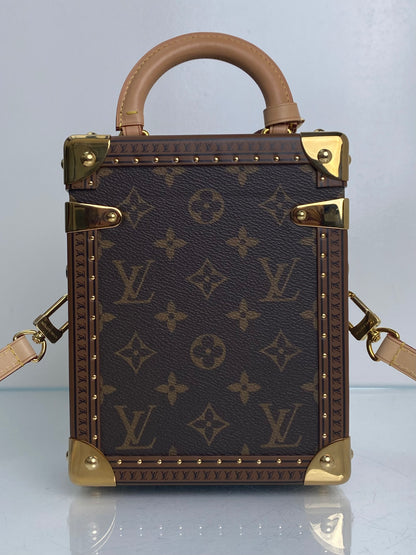 Louis Vuitton Monogram Canvas Camera Box Crossbody GHW