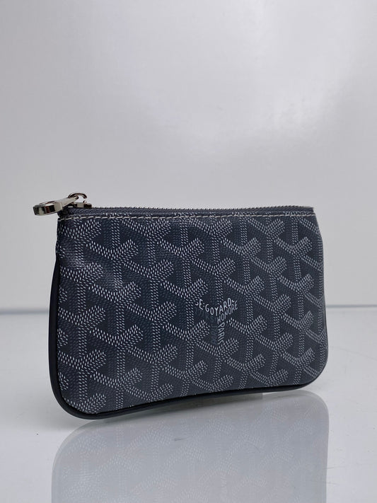 Goyard Gray Mini Senat Pouch