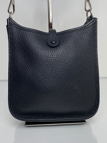 Hermes Evelyn TPM Black Togo PHW