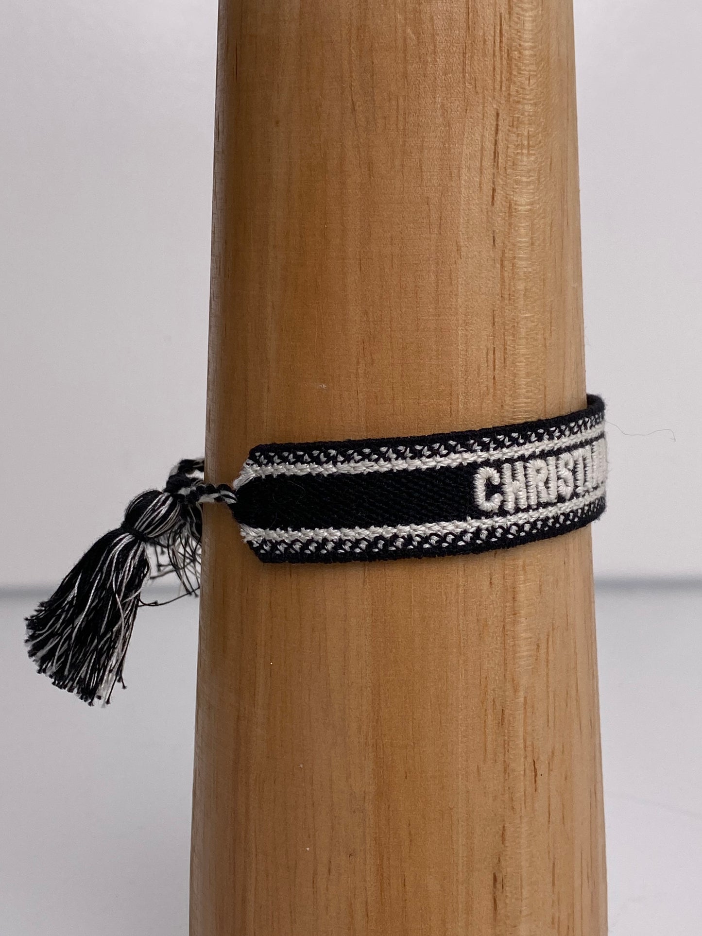 Christian Dior J’Adior Black & White Friendship Bracelet