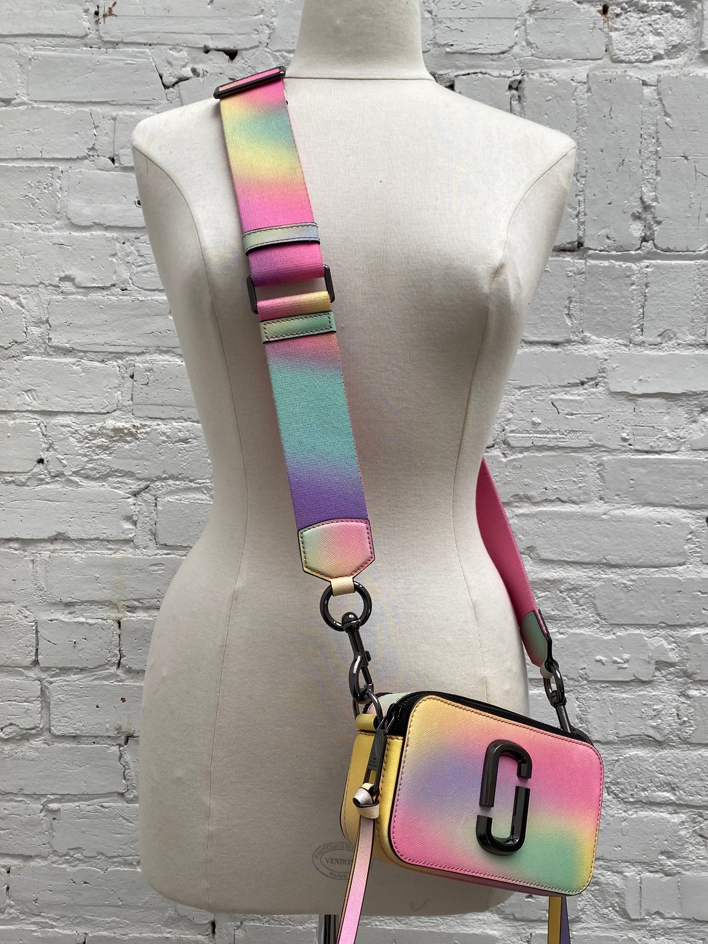 Marc Jacobs Ombré Pastel Snapshot Crossbody Bag