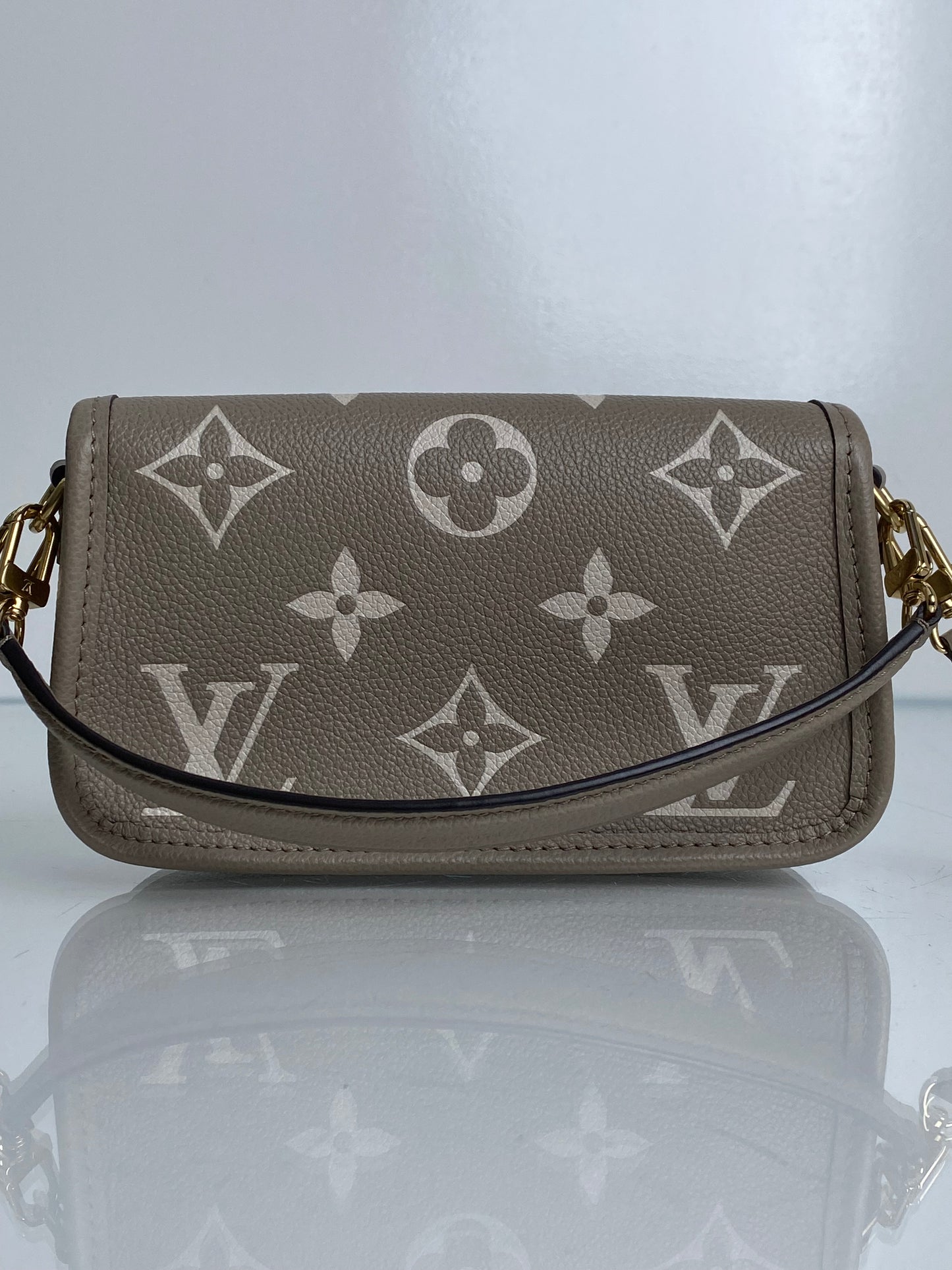 Louis Vuitton Nano Diane Bicolor Monogram Empriente GHW