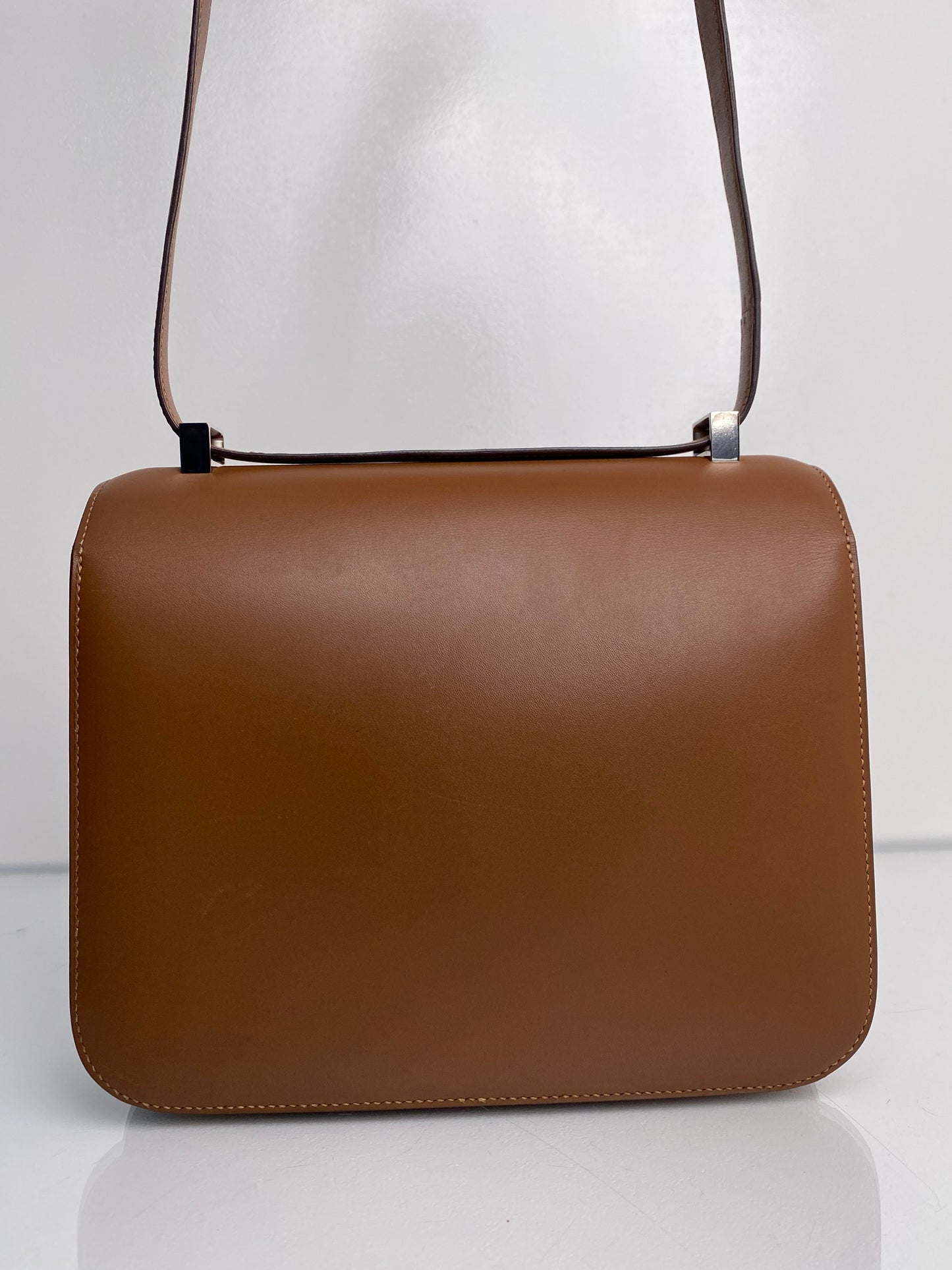 Hermes Constance 23 Brown Epsom PHW