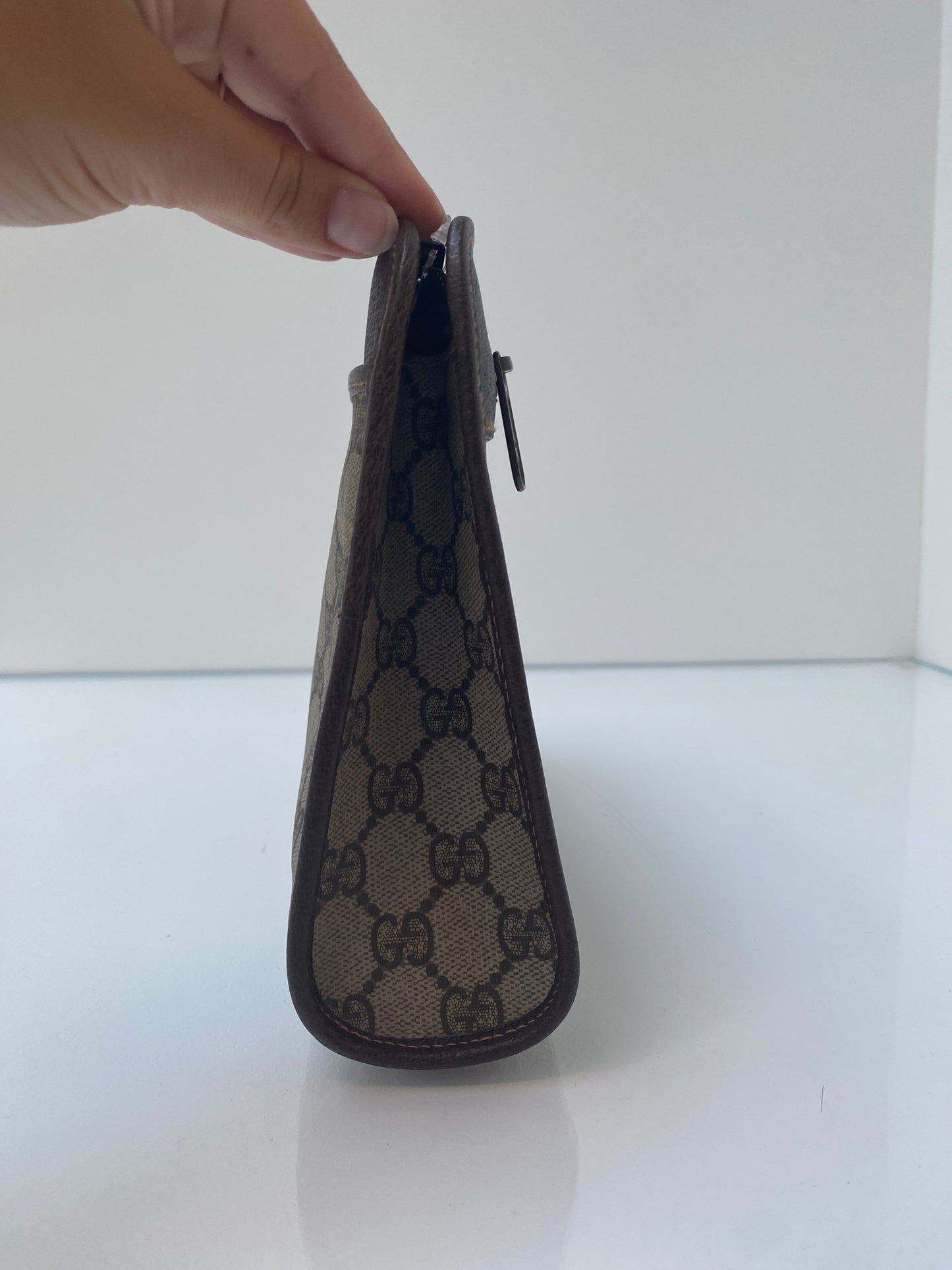 Gucci Monogram Pouch Bag