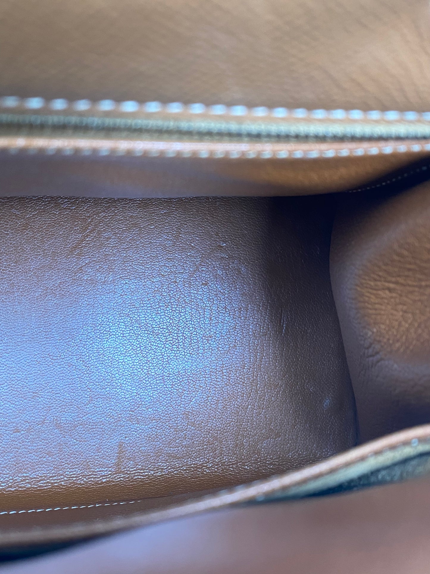Hermes Kelly 32 Sellier Gold Epsom GHW #Z