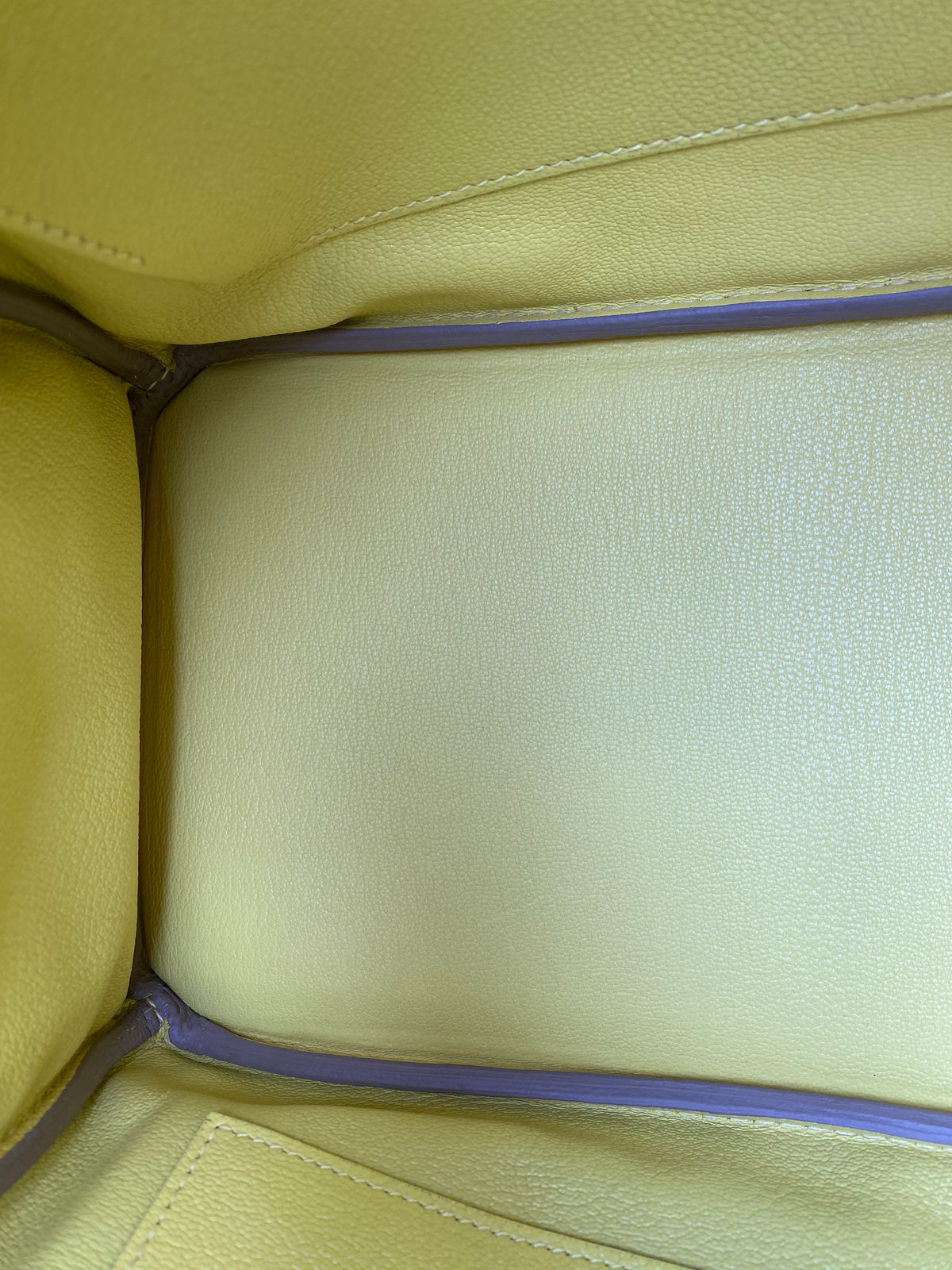 Hermes Birkin 30 Lime Clemence PHW #U
