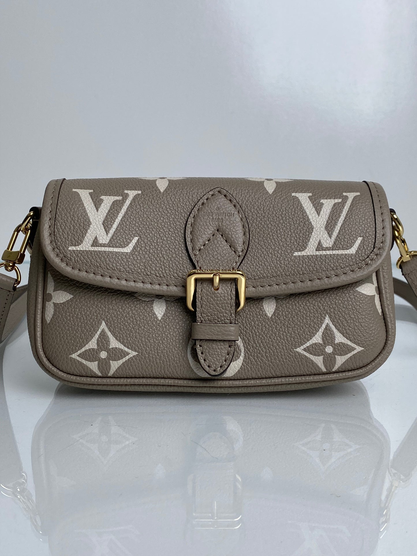 Louis Vuitton Nano Diane Bicolor Monogram Empriente GHW