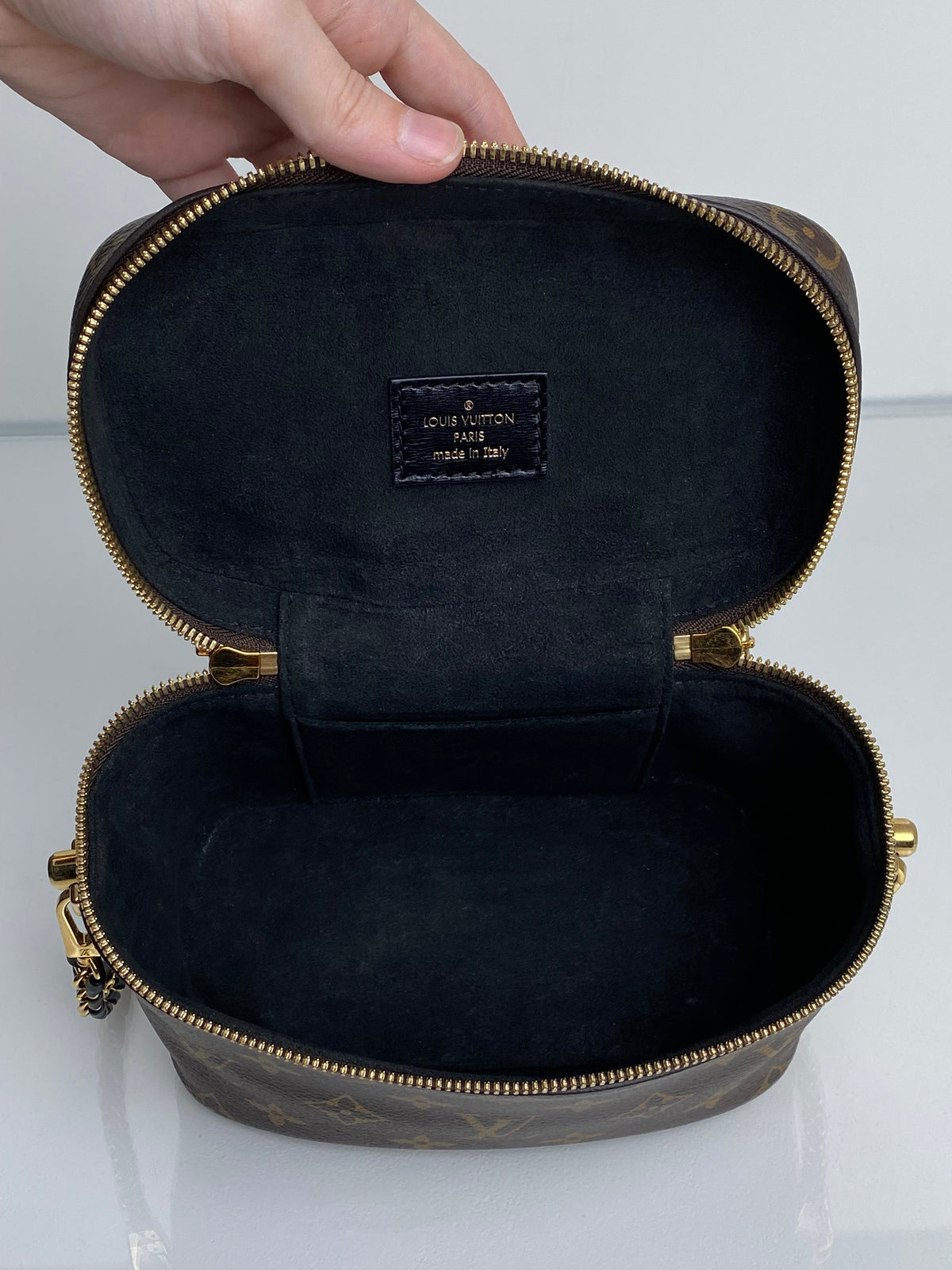 Louis Vuitton Reverse Monogram Vanity Crossbody Bag PM