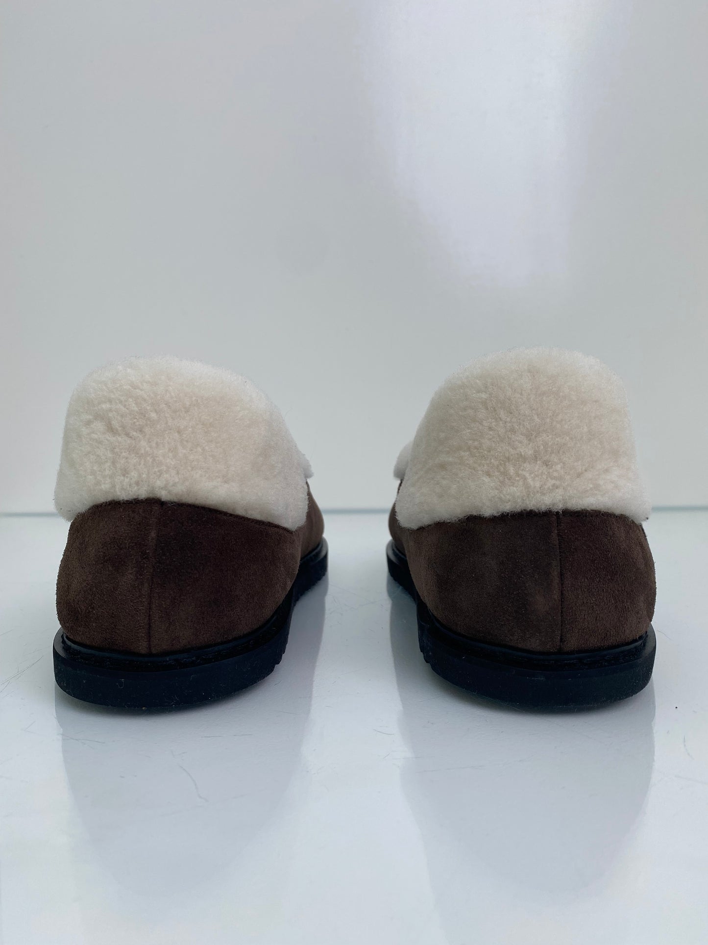 Louis Vuitton Dark Brown Colorado Comfort Mary Jane Flats, 41