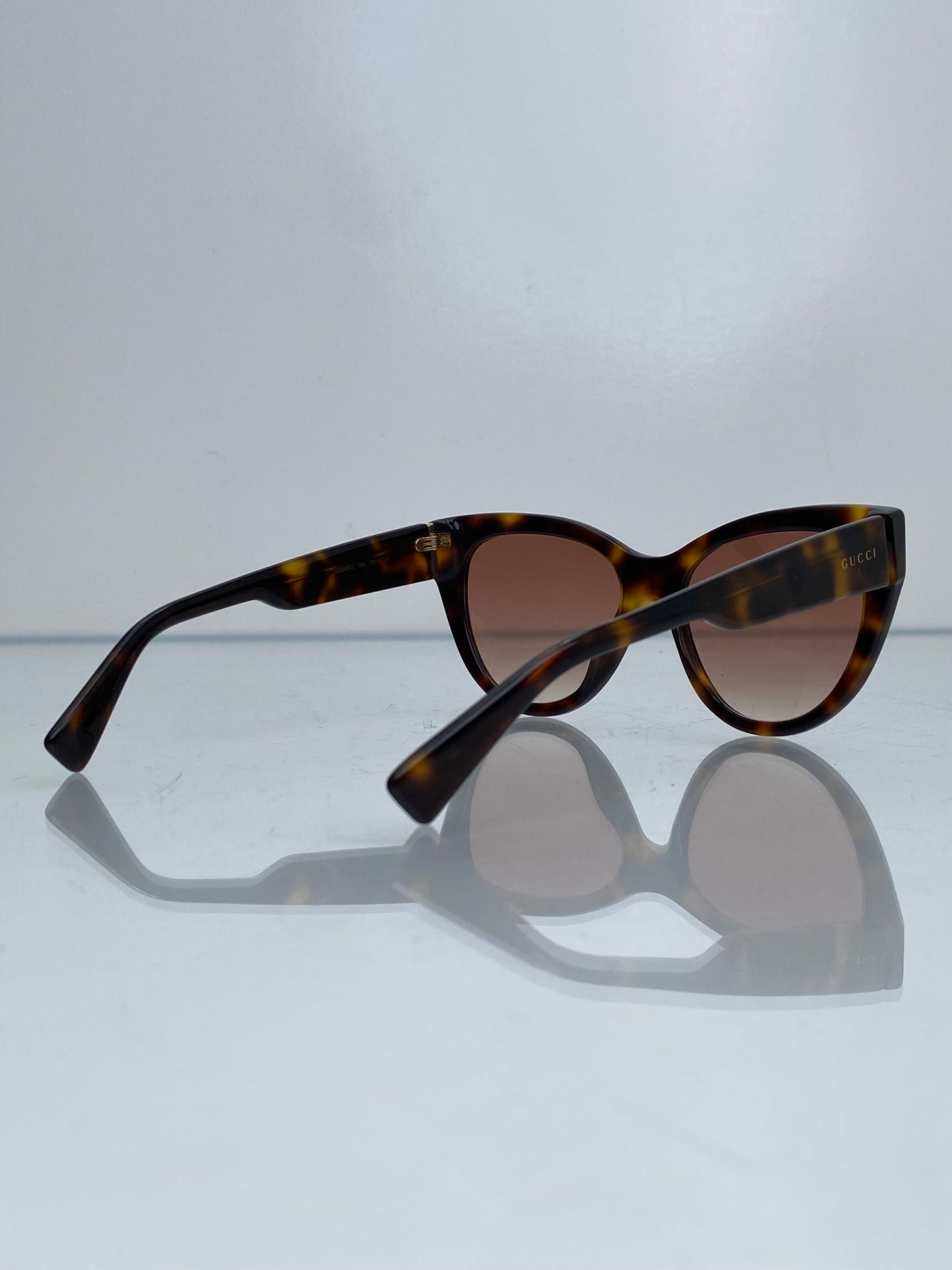 Gucci Tortoise Cat Eye Sunglasses (As Is)