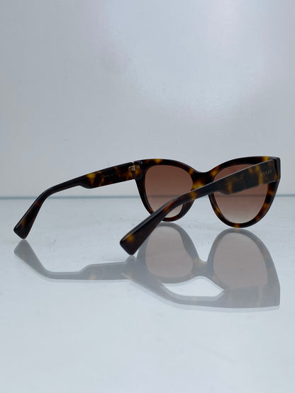 Gucci Tortoise Cat Eye Sunglasses (As Is)