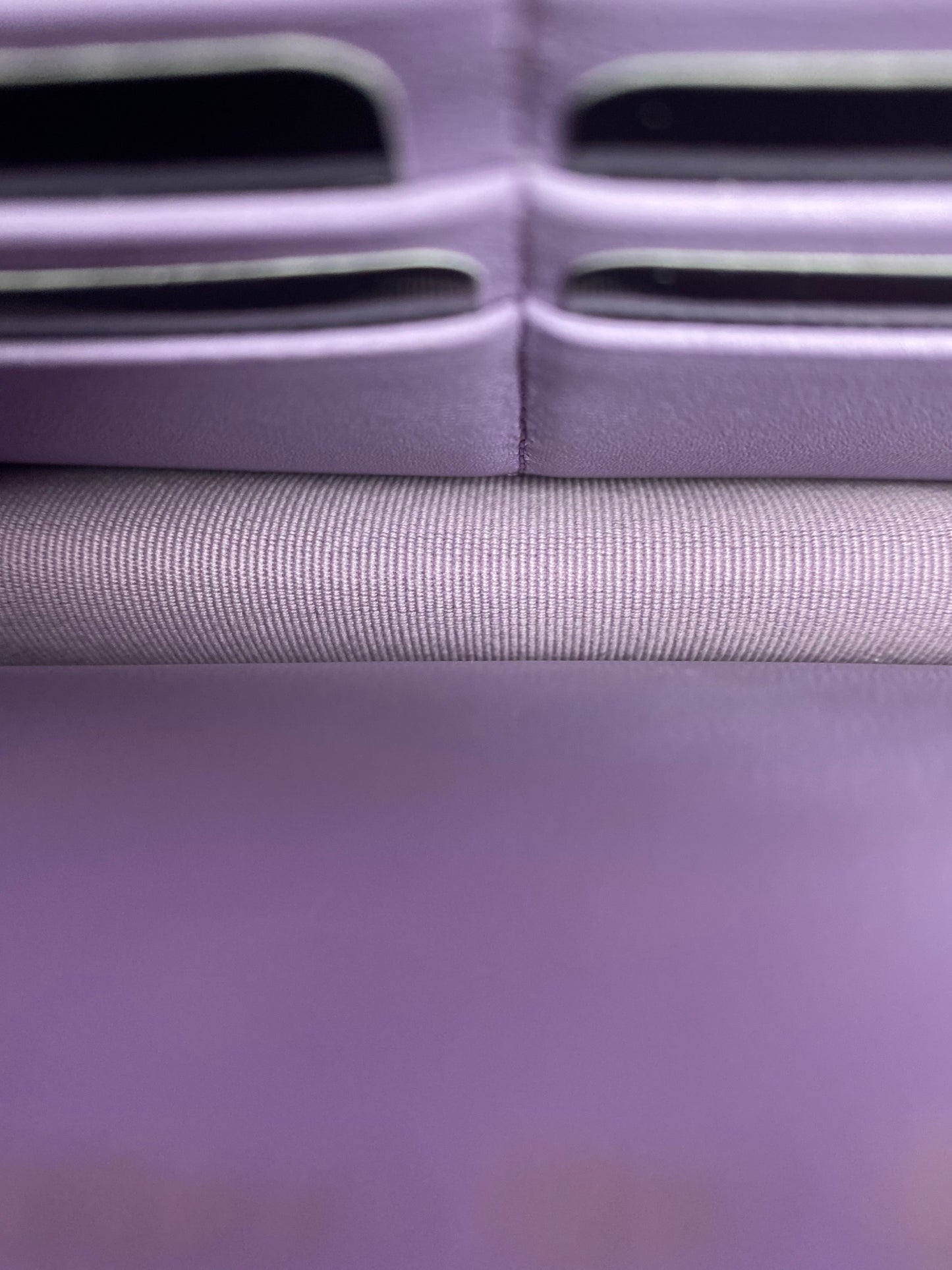 Chanel Lilac Coco Crush Caviar WOC Bag GHW