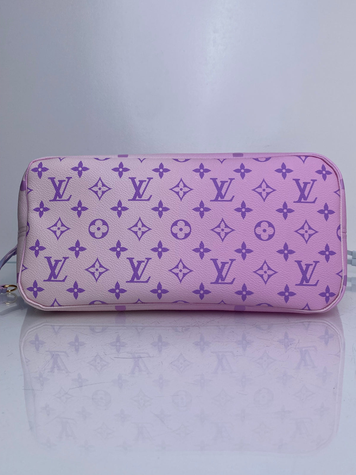 Louis Vuitton Pink Ombre Giant Monogram Spring In The City Neverfull Bag MM GHW
