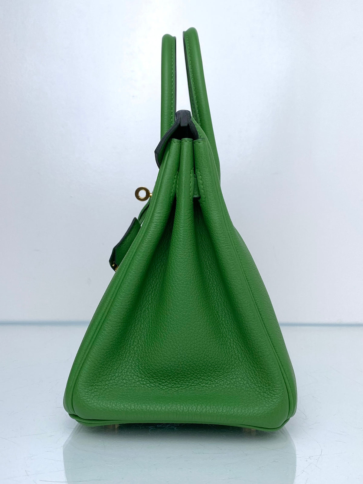 Hermes Birkin 25 Vert Yucca Togo GHW #B