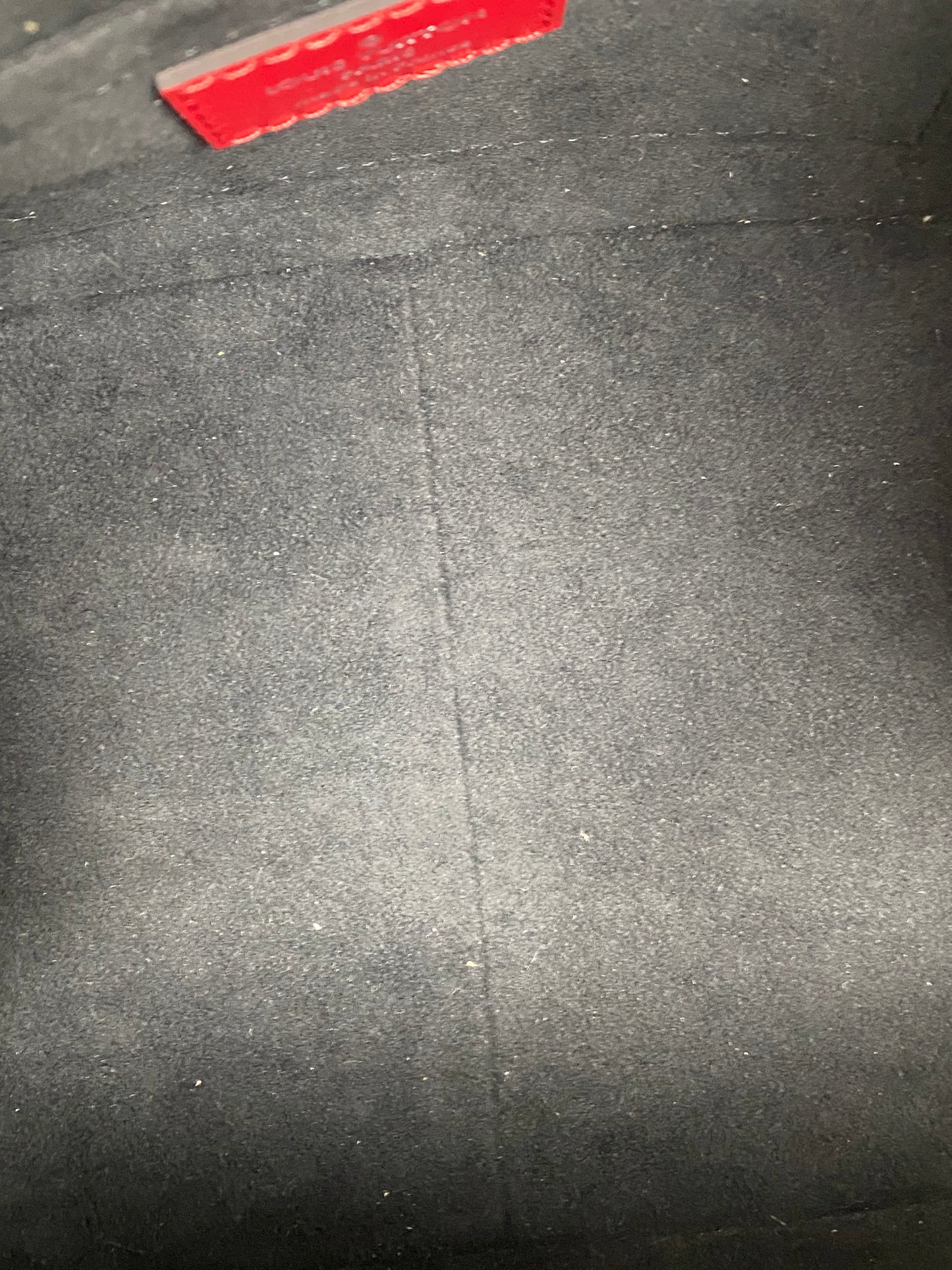 Louis Vuitton Red Nero Square Bag Taurillon Leather SHW