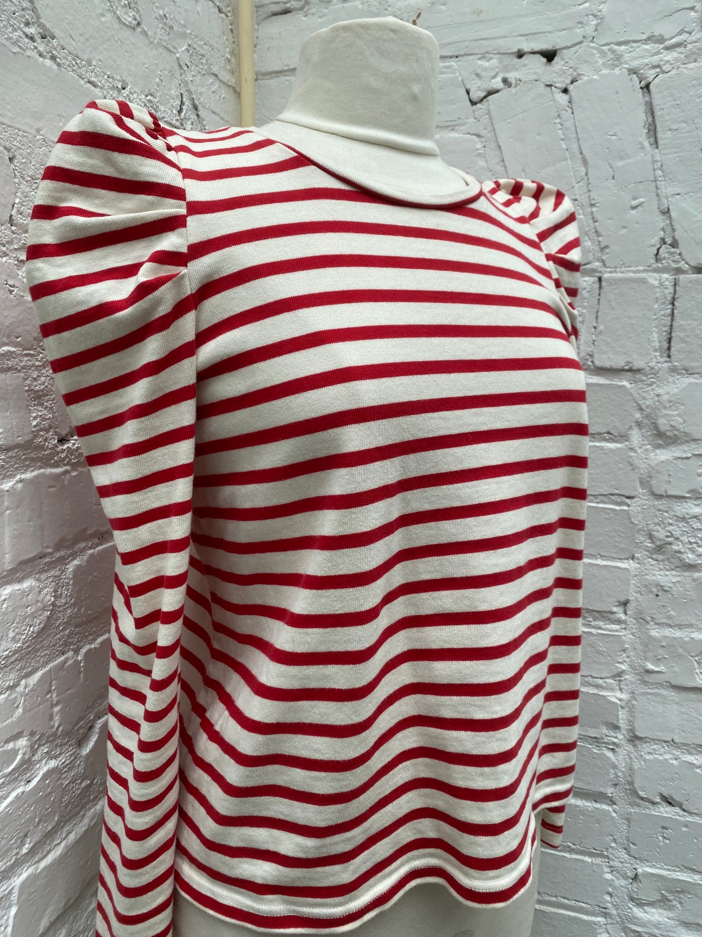 Rebecca Minkoff Red Stripe Top, M