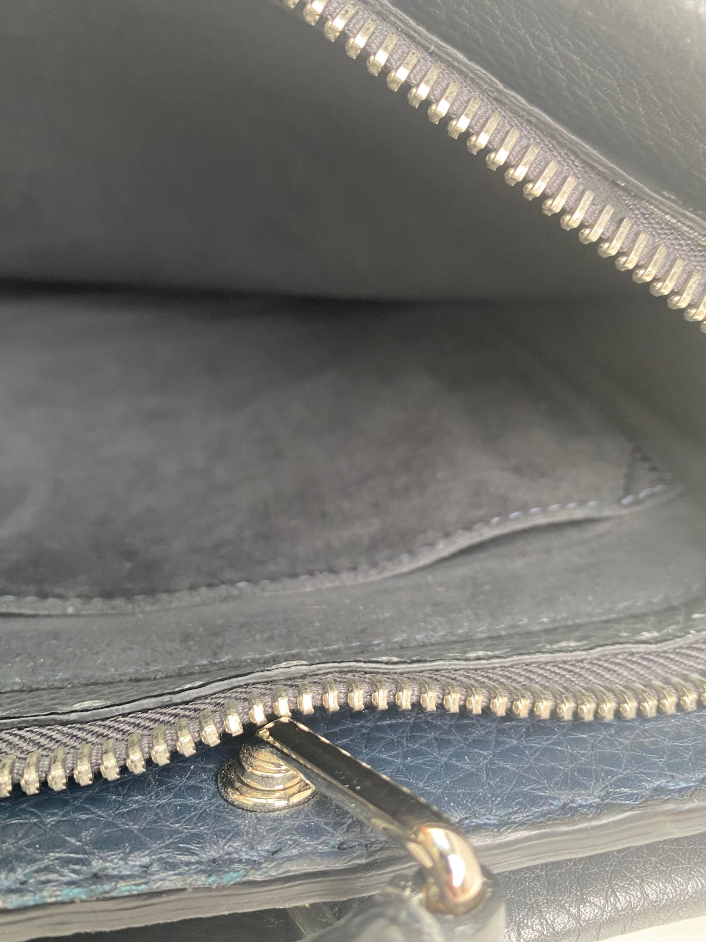 Fendi Grey Peakaboo XL Bag SHW