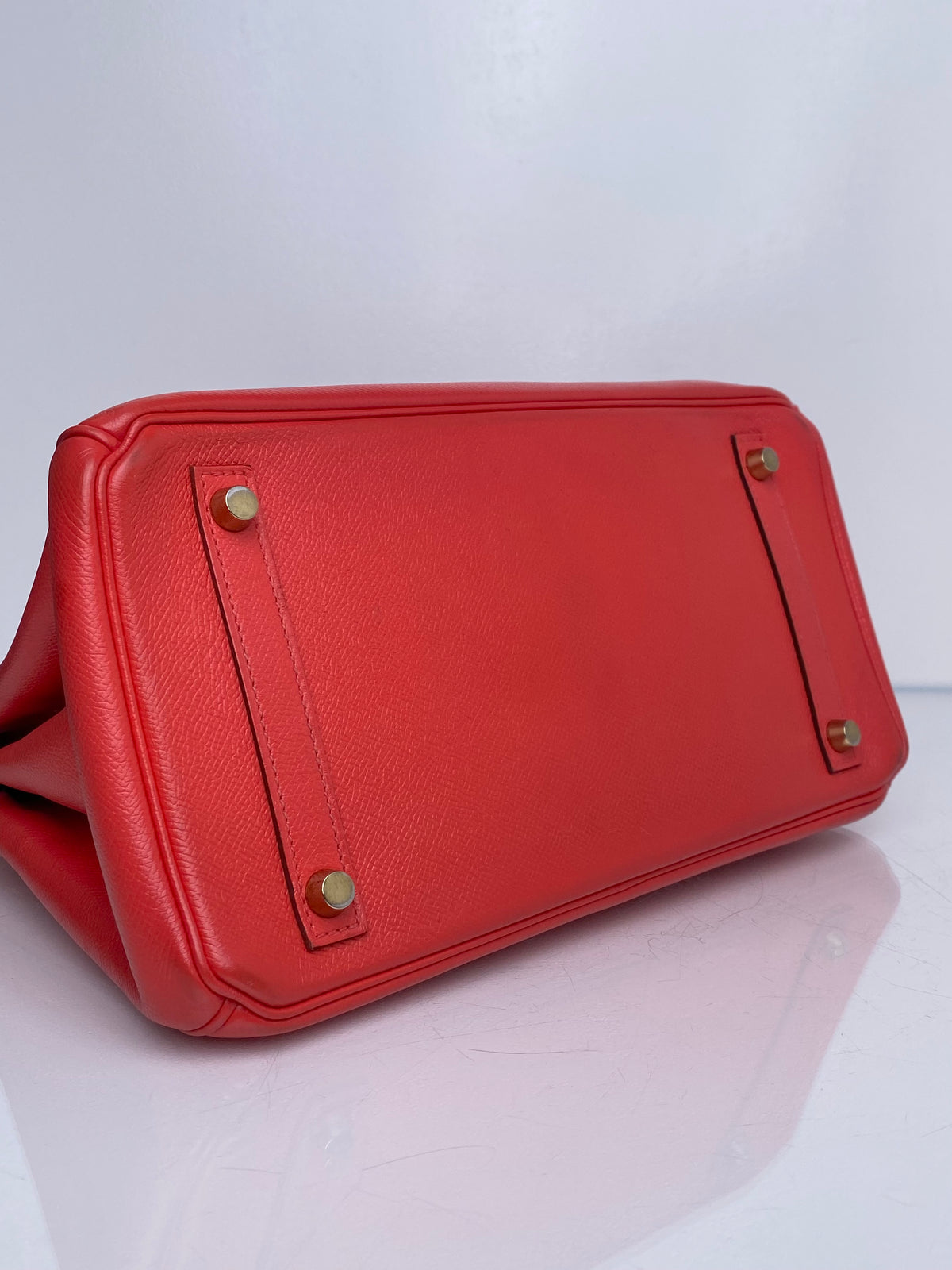 Hermes Birkin 30 Capucine Epsom GHW #Z