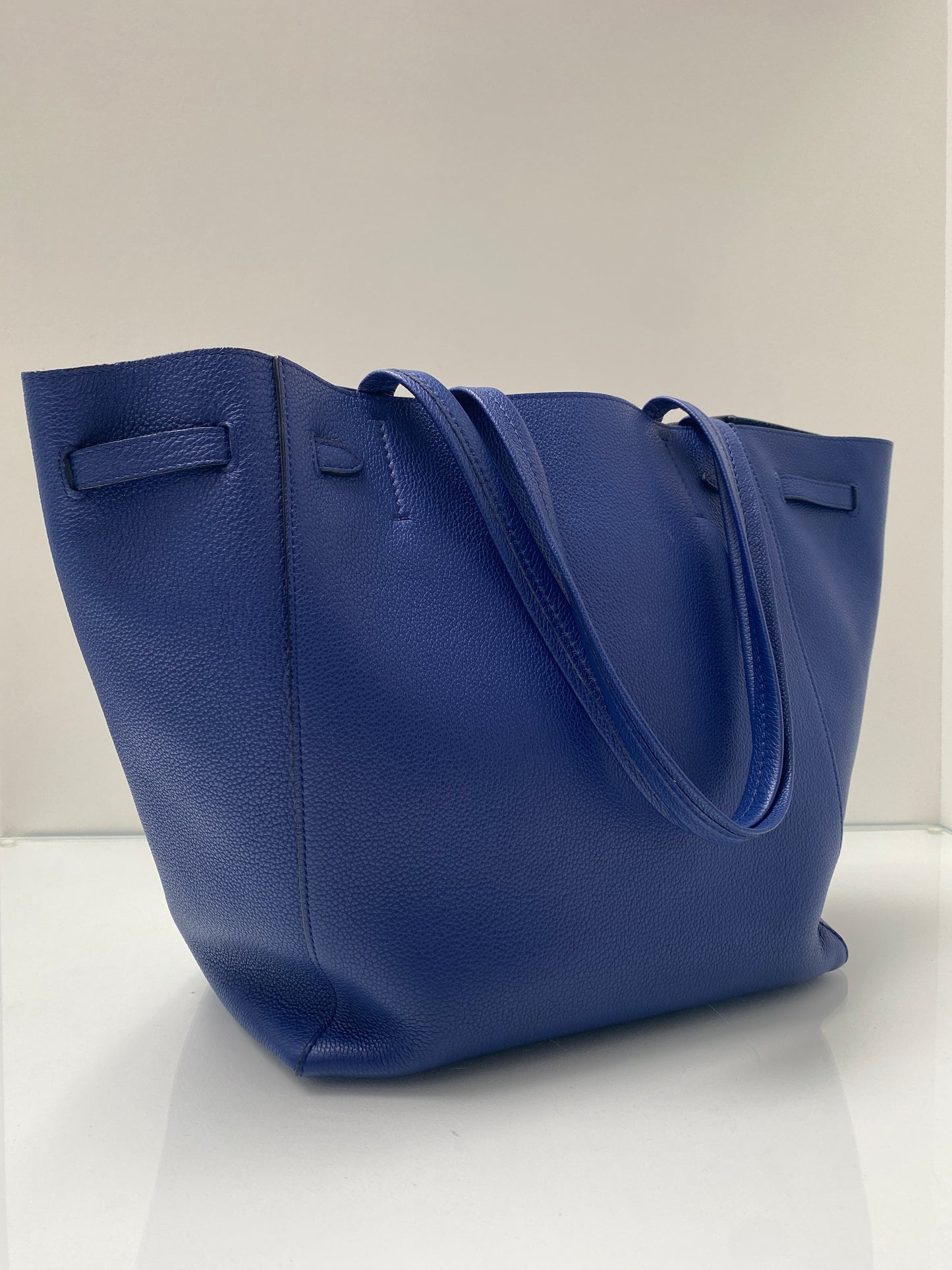 Celine Blue Cabas Tote