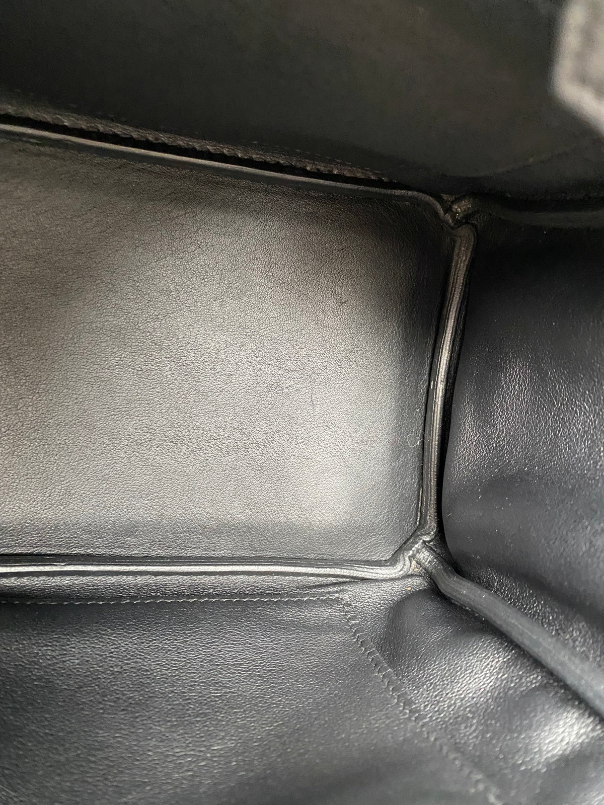 Hermes Birkin 25 Noir Swift #X