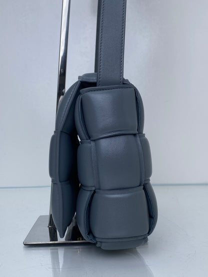 Bottega Veneta Thunder Grey Padded Cassette Bag GHW