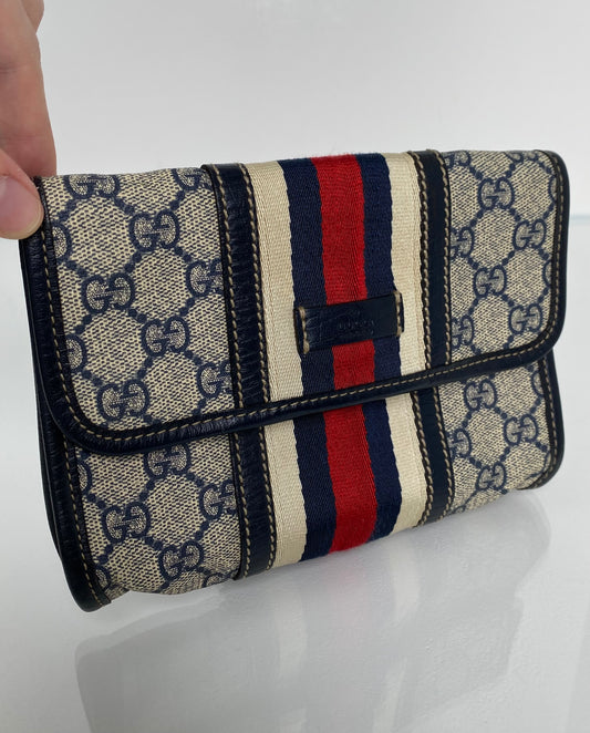 Gucci Monogram Web Stripe Belt Bag