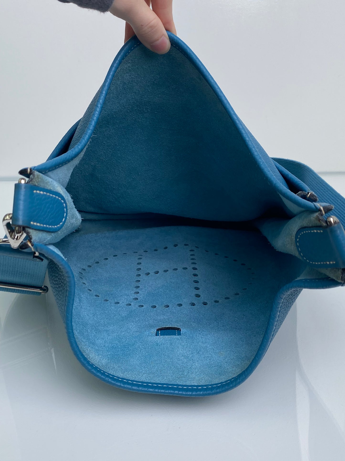 Hermes Evelyne GM I Bleu Jean Clemence PHW