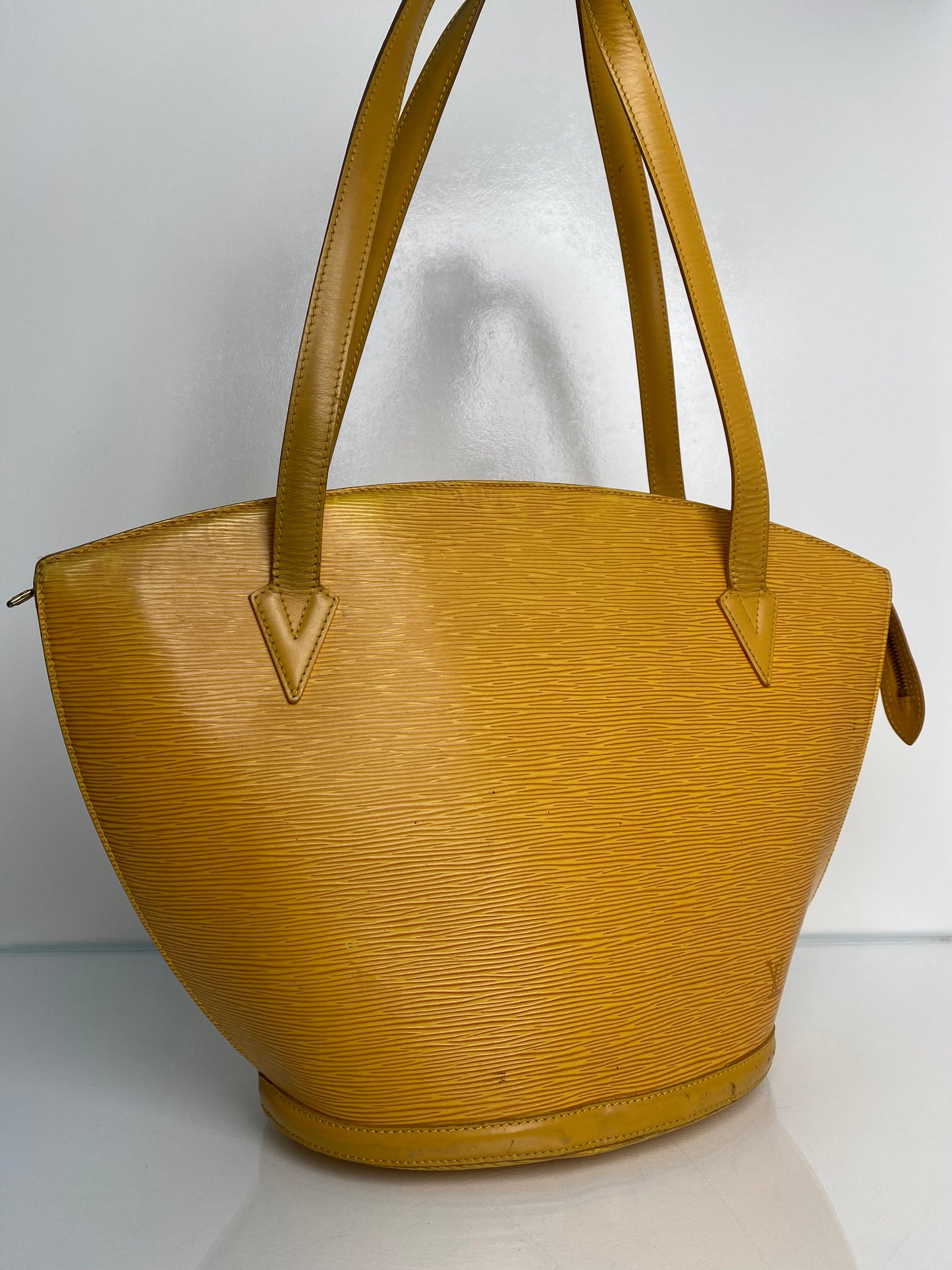 Louis Vuitton Vintage Yellow Epi Saint Jacques Tote Bag