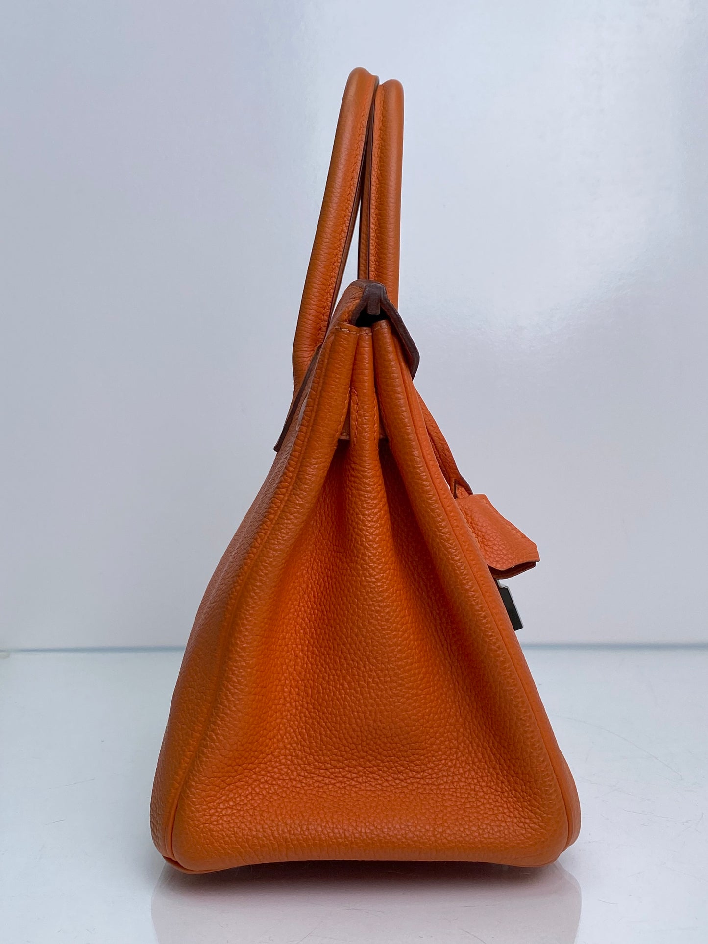 Hermes Birkin 30 Orange Togo PHW