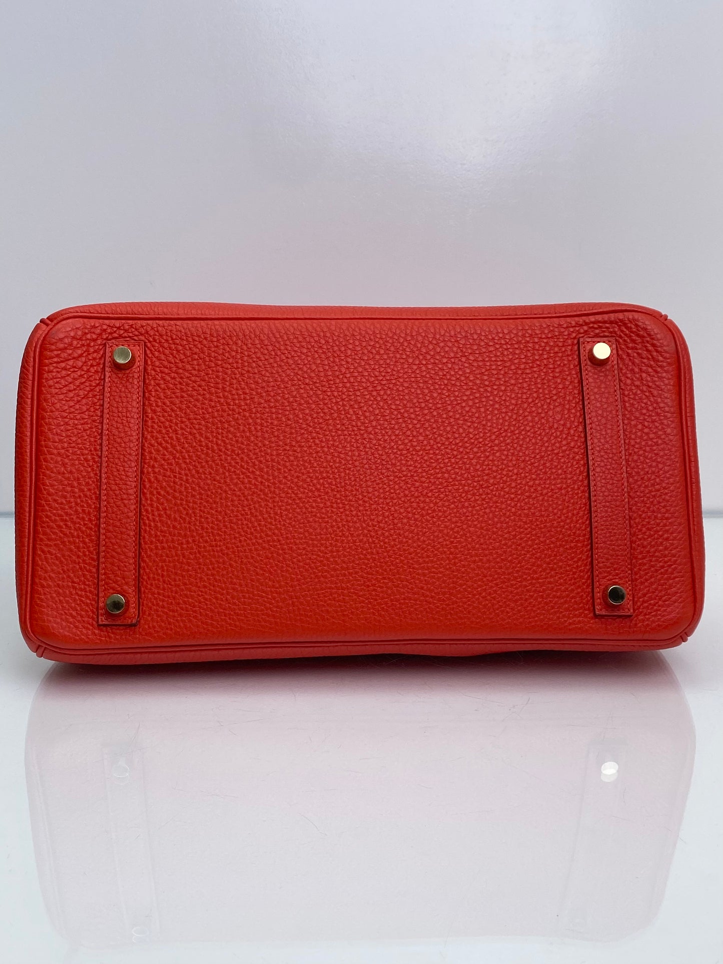 Hermes Birkin 35 Capucine Togo GHW #P