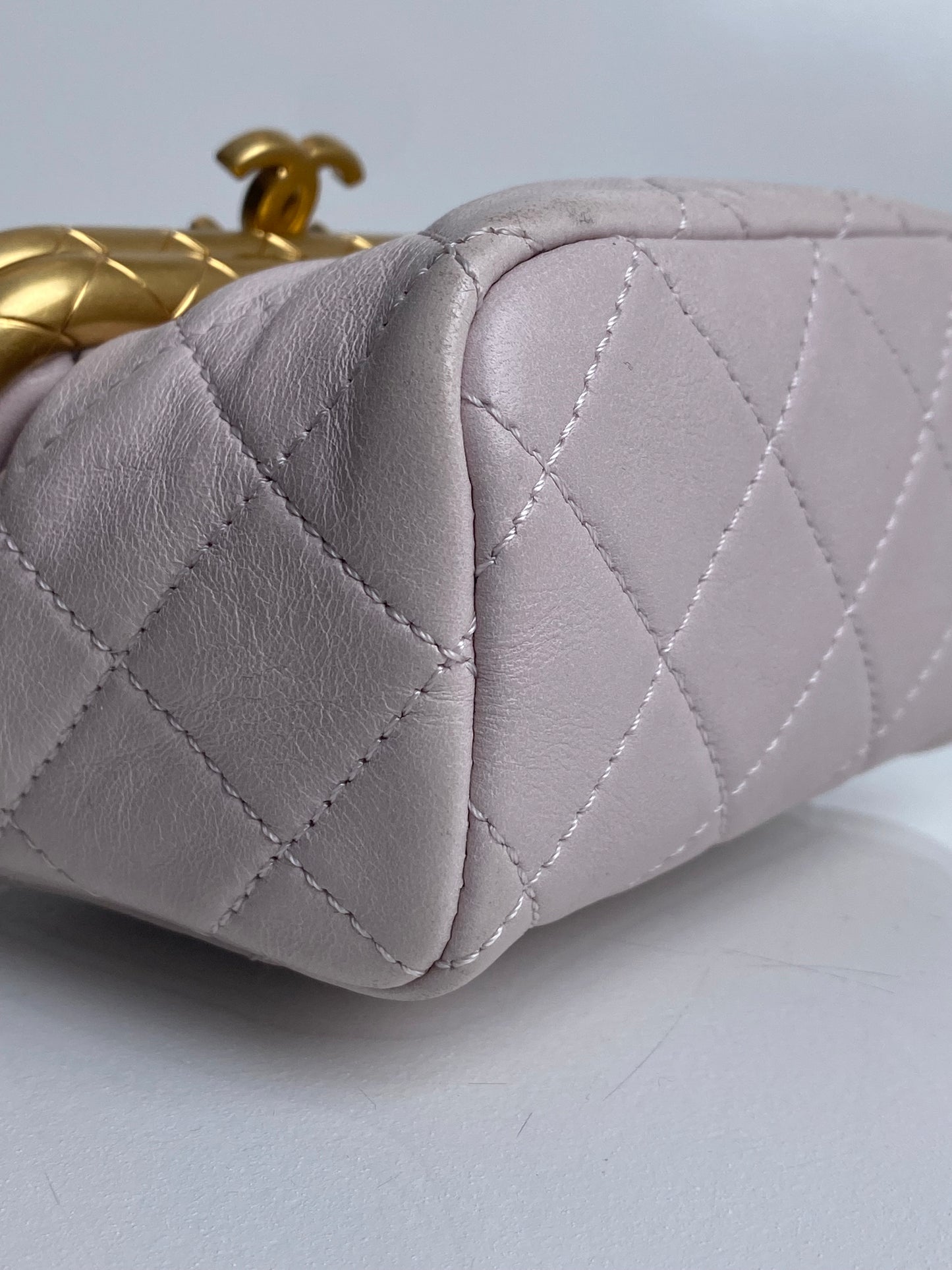 Chanel Lilac / Light Pink My Crush Mini Crossbody Bag GHW