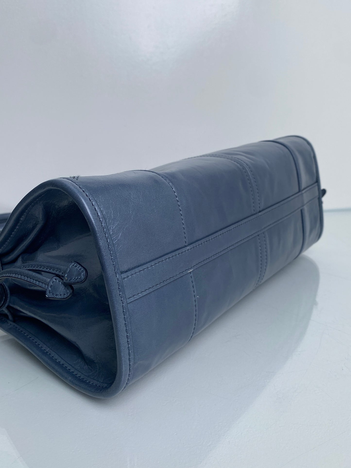 Prada Bonnie Medium Airfare Blue GHW