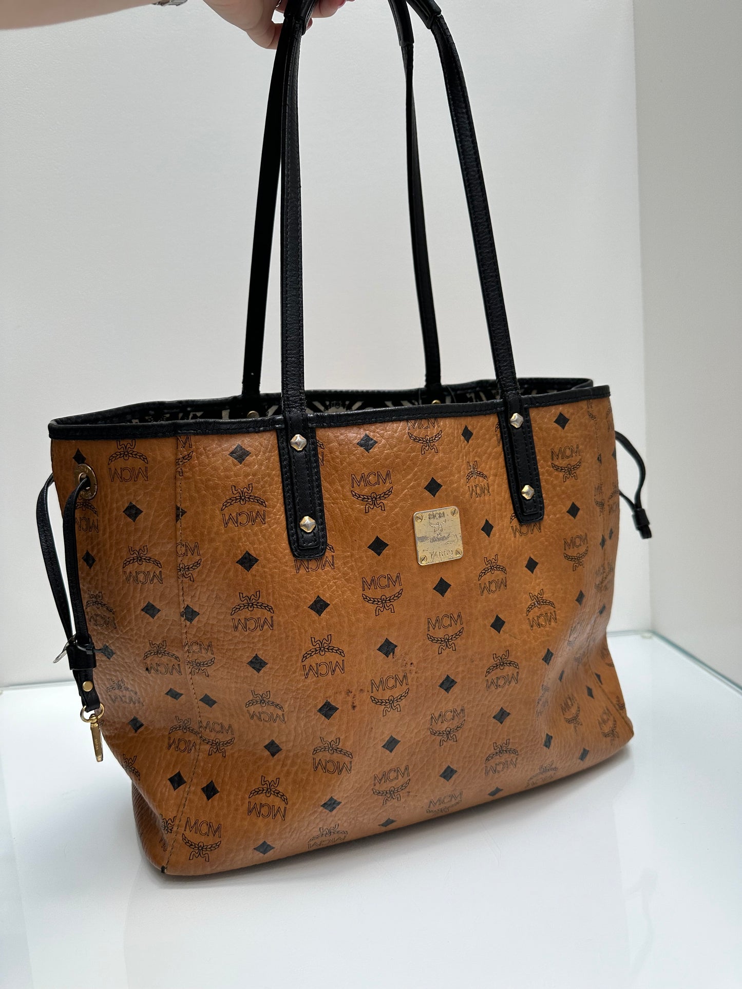 MCM Liz Reversible Shopper Tote Bag