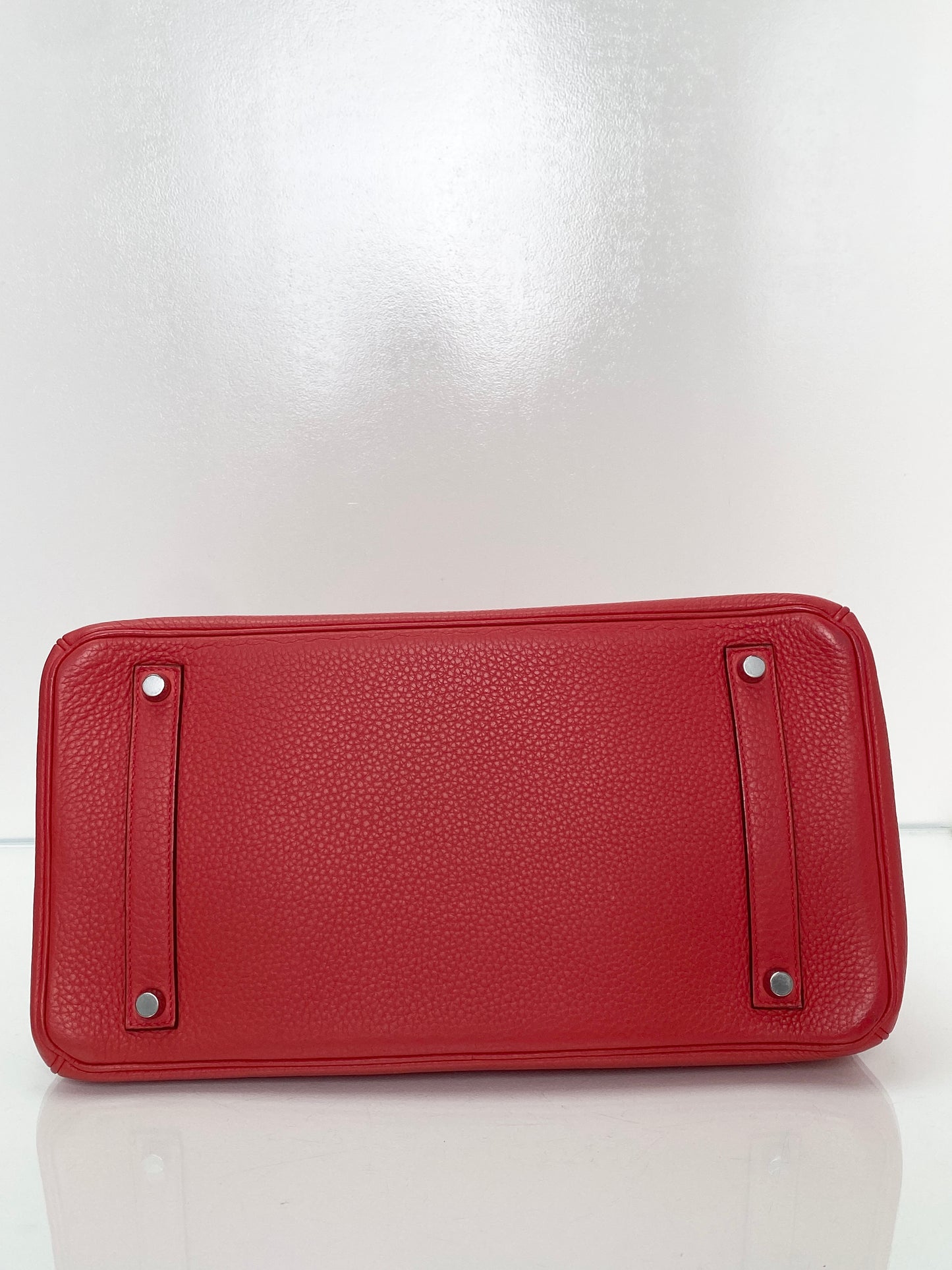 Hermes Birkin 35 Bougainvillea Clemence PHW #N