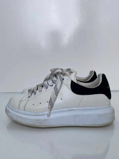 Alexander McQueen Black & White Sneakers, 39