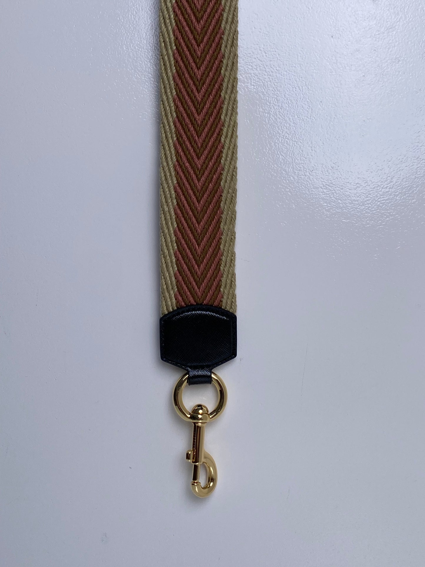 Marc Jacobs Brown, Pink, & Green Arrow Strap GHW