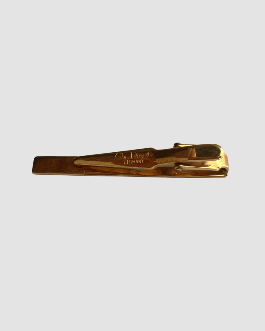 Christian Dior Gold-Toned Tie Clip
