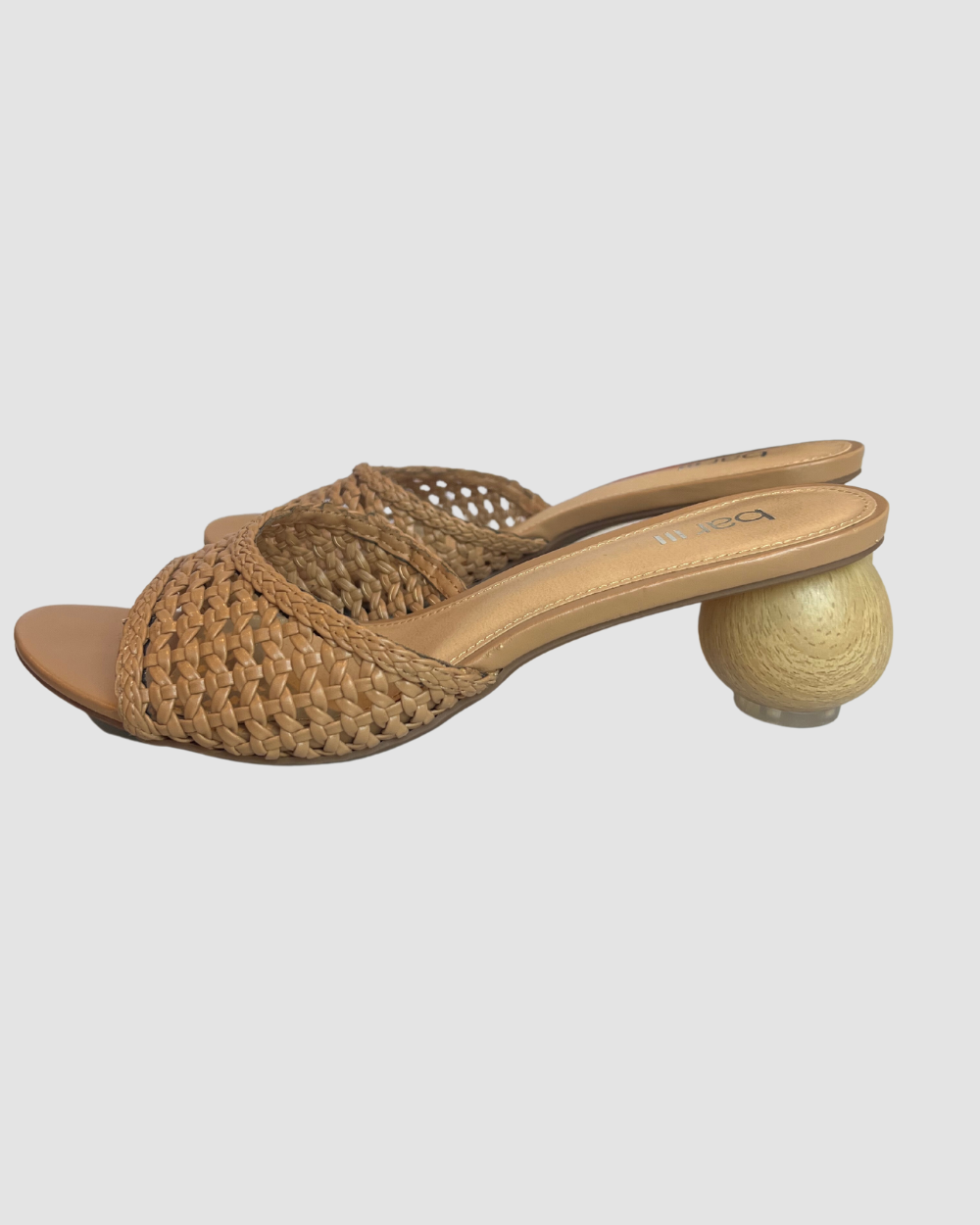 Bar III Crochet Wood Heel Sandal, 8