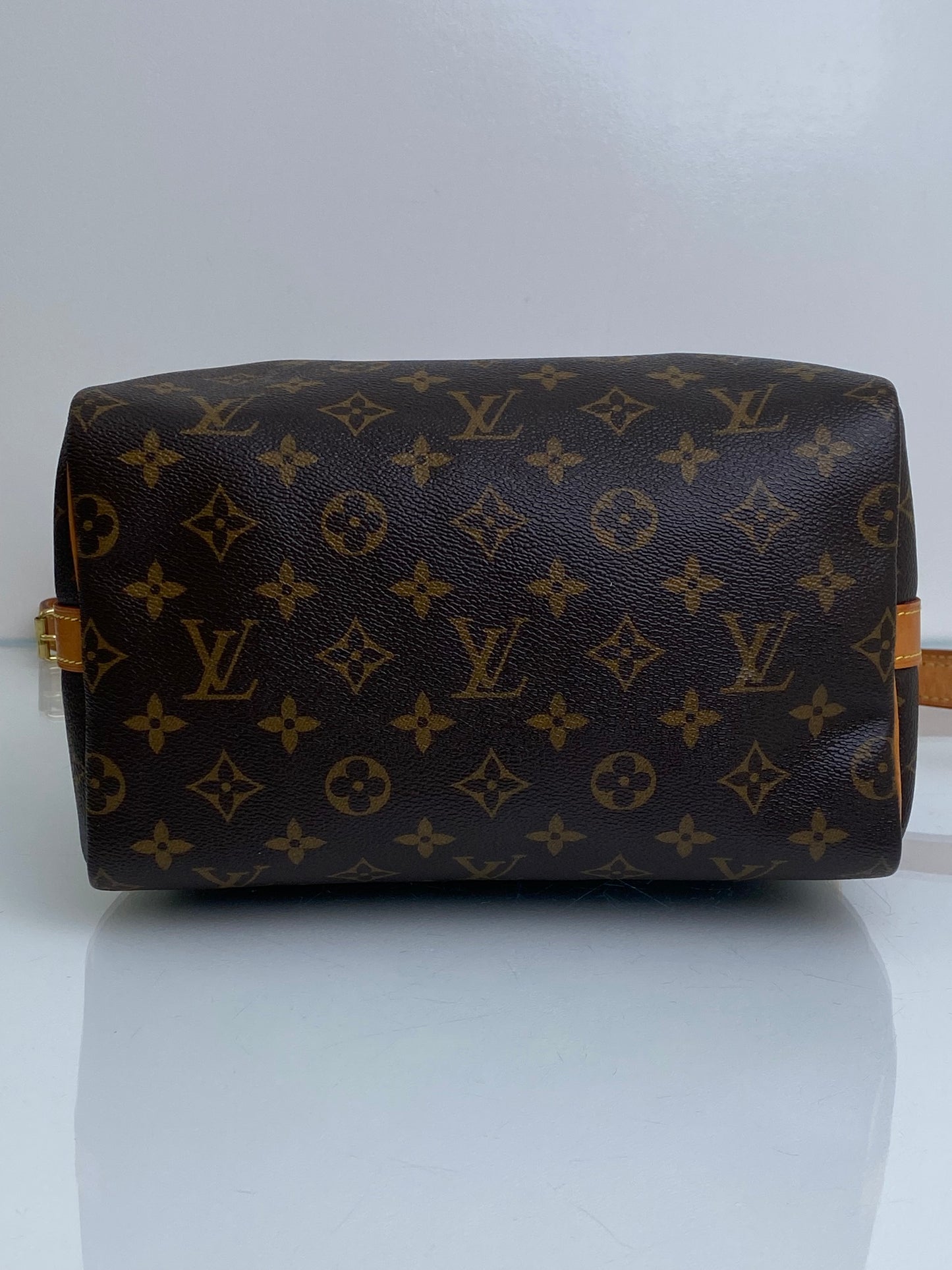 Louis Vuitton Monogram Speedy Bandouliere 25 Bag GHW