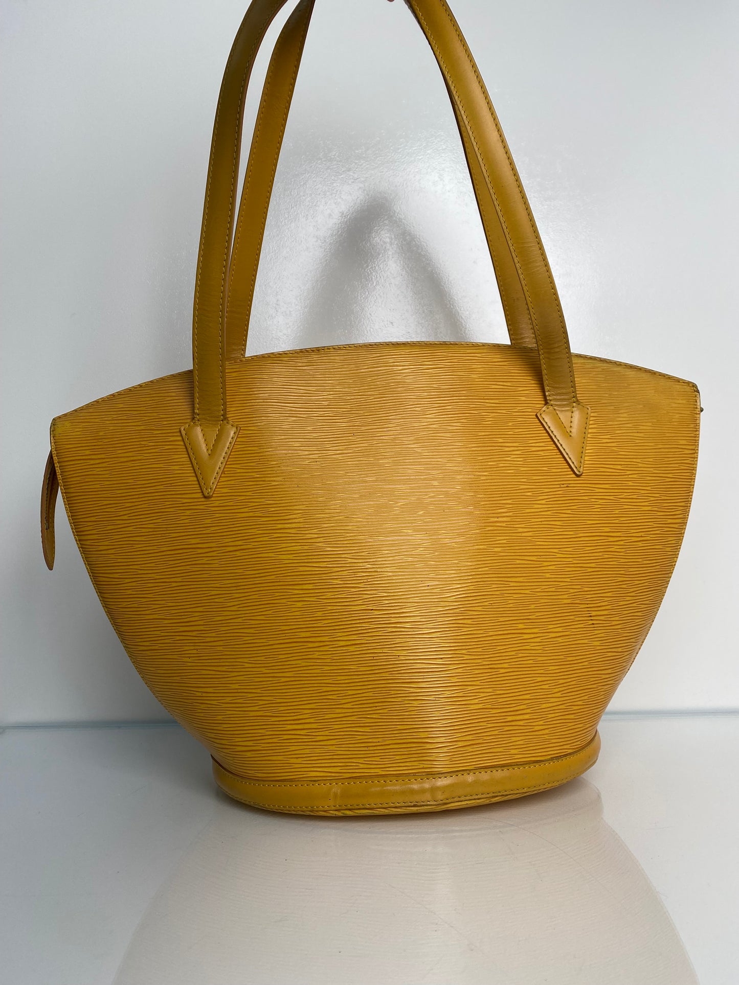 Louis Vuitton Vintage Yellow Epi Saint Jacques Tote Bag