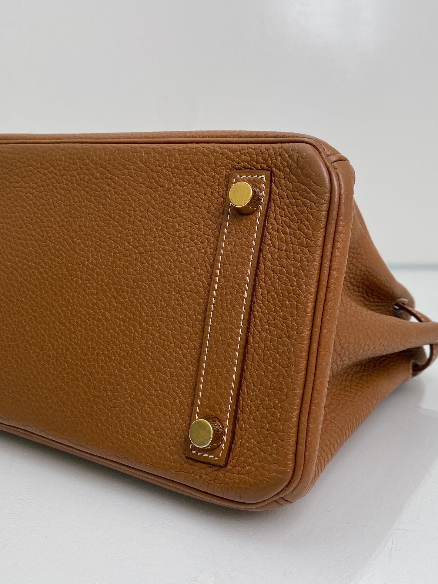 Hermes Birkin 25 Gold Togo GHW #P