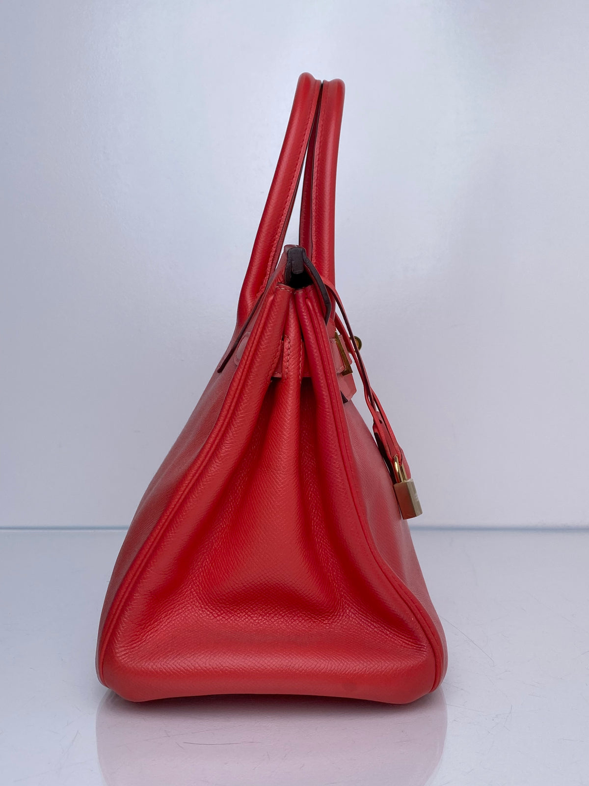 Hermes Birkin 30 Capucine Epsom GHW #Z