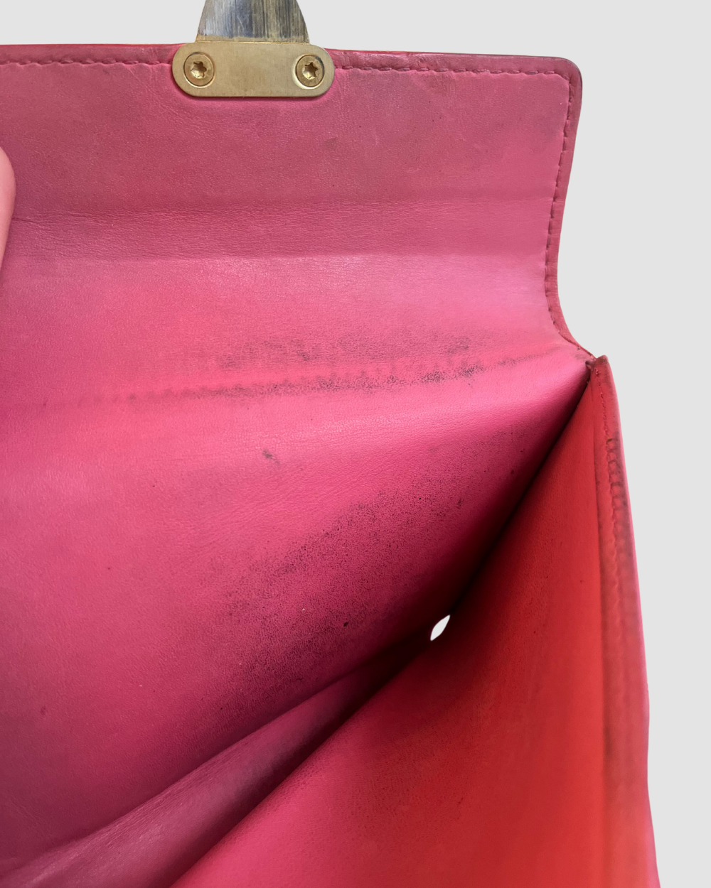 Louis Vuitton Vernis Hot Pink Snap Wallet