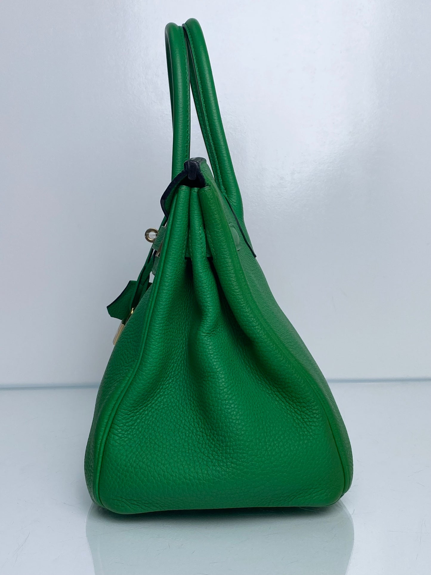 Hermes Birkin 30 Bamboo Togo GHW #R