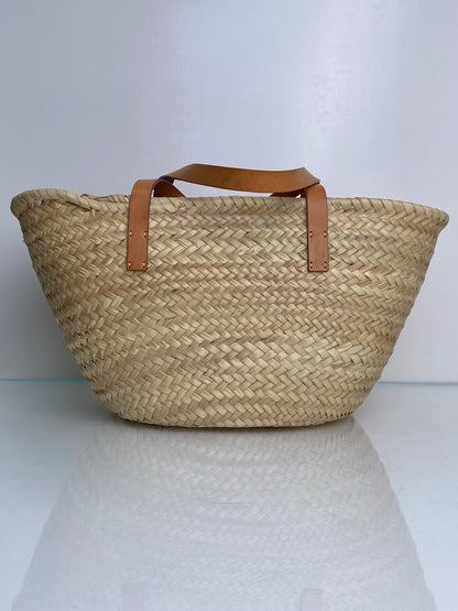Emilio Pucci Tan & Pink Basket Bag
