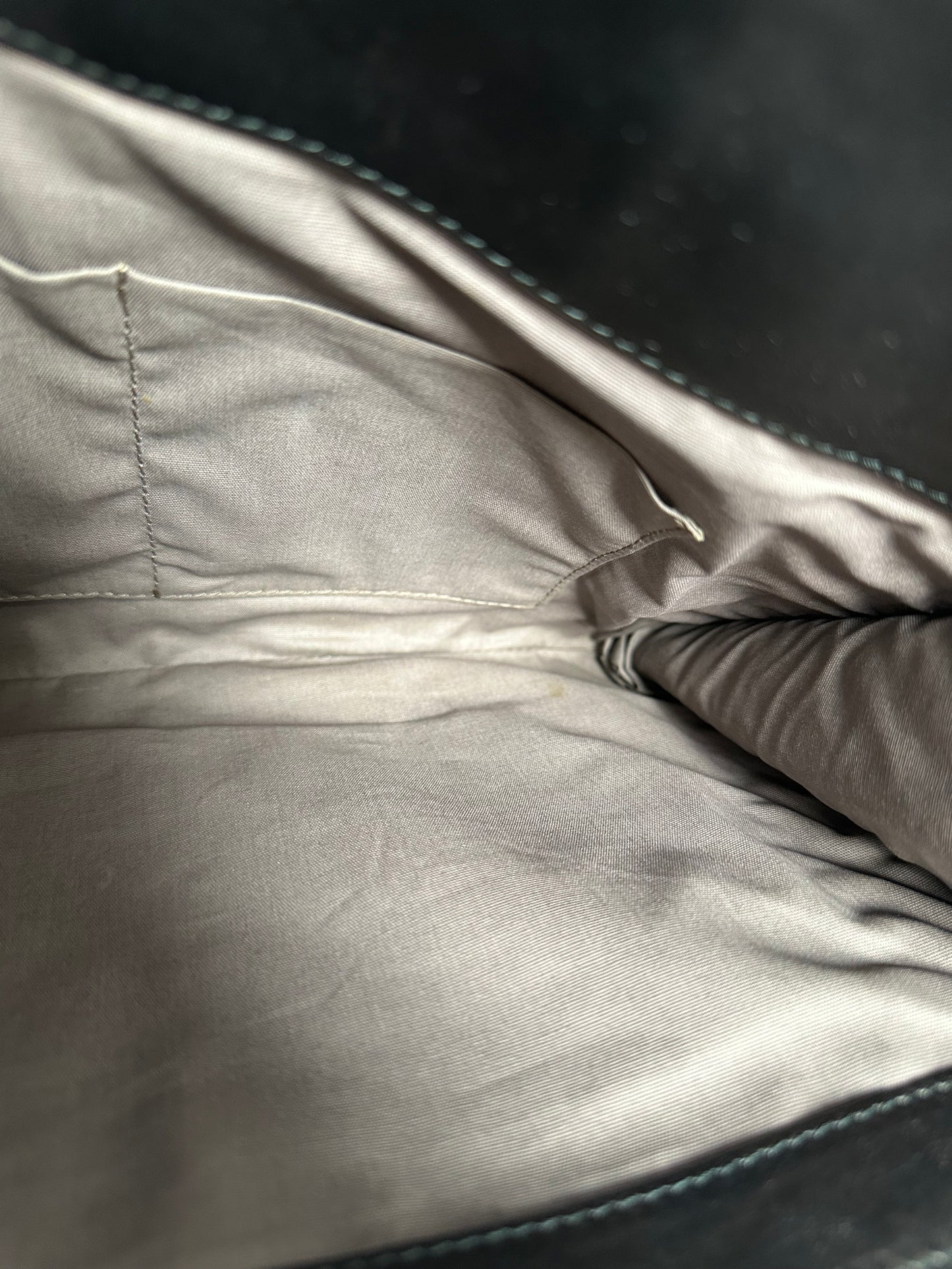 Bottega Veneta Black Intrecciato Clutch